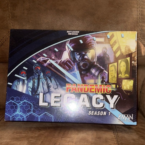 z man games Other - Pandemic Legacy Season 1 Board Game Blue Edition